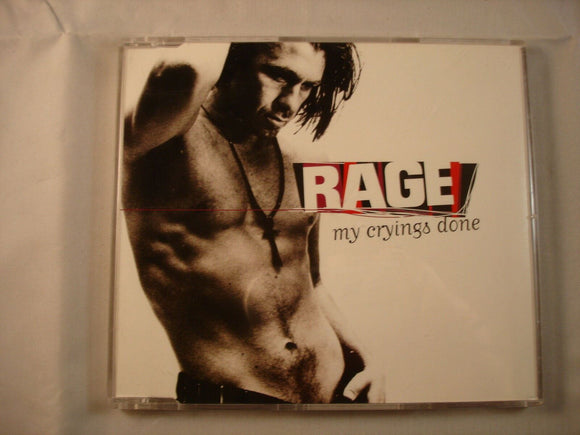 CD Single (B8) -  Rage ‎– My Crying's Done  - CDLOSE 87