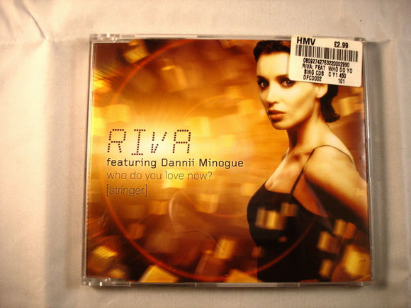 CD Single (B8) -  Riva Featuring Dannii Minogue ‎– Who Do You Love No  - DFCD002