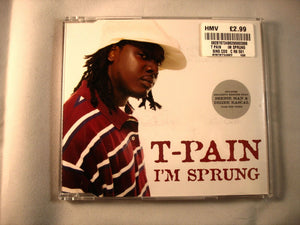 CD Single (B9) -  T-Pain ‎– I'm Sprung   - 82876734862