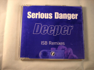 CD Single (B9) -  Serious Danger ‎– Deeper (ISB Remixes)   - FRSHD68