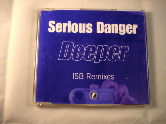 CD Single (B9) -  Serious Danger ‎– Deeper (ISB Remixes)   - FRSHD68