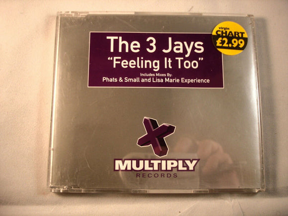 CD Single (B9) -  The 3 Jays ‎– Feeling It Too   - CDMULTY53