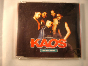 CD Single (B9) -  Ultimate Kaos ‎– Right Here  - 579 583 2
