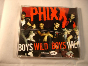 CD Single (B9) -  Phixx ‎– Wild Boys   - CDCON56X