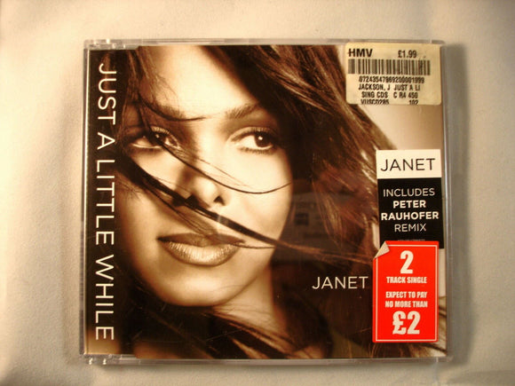 CD Single (B9) -  Janet ‎– Just A Little While   -  VUSCD285