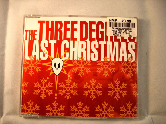 CD Single (B9) -  Alien Voices Ft Three Degrees ‎– Last Christmas - CDWILD15