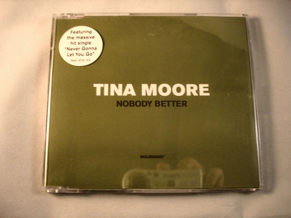 CD Single (B9) -  Tina Moore ‎– Nobody Better   - 74321 57161 2