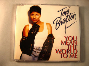 CD Single (B9) -  Toni Braxton ‎– You Mean The World To Me   - 74321 21470 2