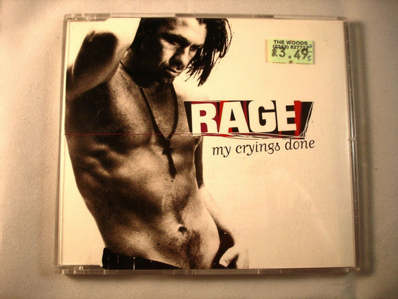 CD Single (B9) -  Rage ‎– My Crying's Done   - CDLOSE 87