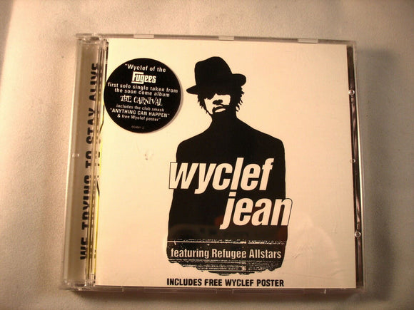 CD Single (B9) - Wyclef Jean - We trying to stay alive ‎ - 664681 2 - poster