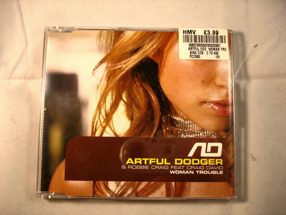 CD Single (B10) - Artful Dodger - Woman Trouble - FCD 380