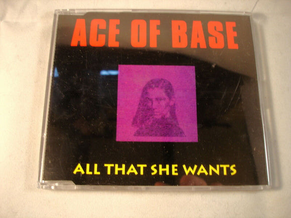 CD Single (B10) - Ace of Base - All that she wants - 861 271 2