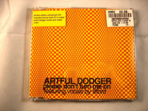 CD Single (B10) - Artful Dodger - Please don't turn me on - FCD 388