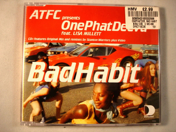 CD Single (B10) - Onephatdeeva - bad Habit - DFECT19CDS