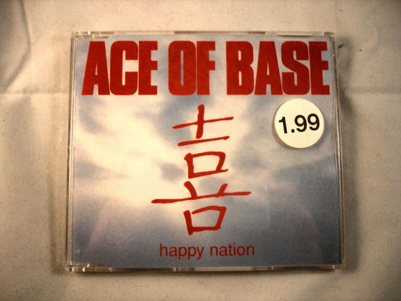 CD Single (B10) - Ace of base - Happy nation - 861 927 2