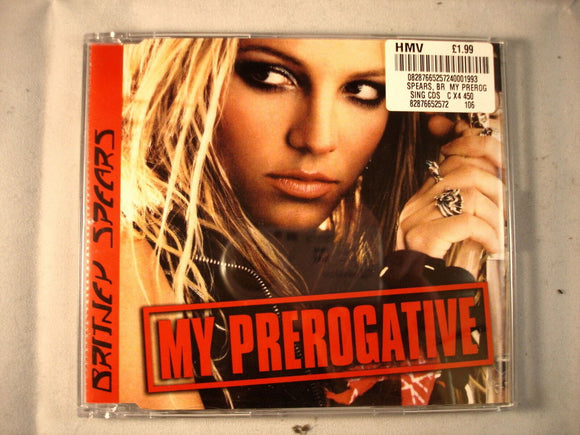 CD Single (B10) - Britney Spears - My Prerogative - 82876 652572