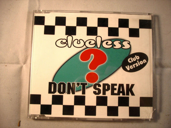 CD Single (B10) - Clueless - Don't speak - ZYX66073 8