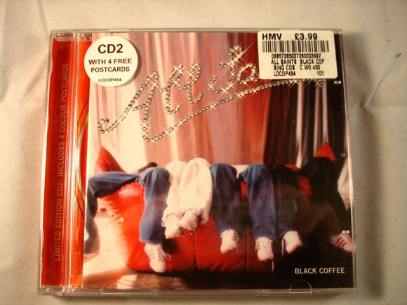 CD Single (B10) - All Saints - Black Coffee - LOCDP454