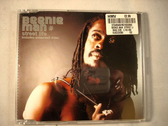 CD Single (B10) - Beenie Man - Street Life - VUSCDX260