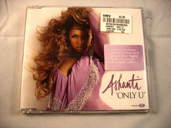 CD Single (B10) - Ashanti - Only U - 2103785