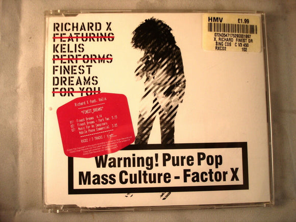 CD Single (B11) - Richard X - Finest dreams - RXCD2