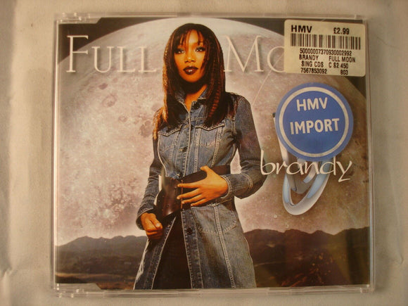 CD Single (B11) - Brandy - Full Moon - 7567853092