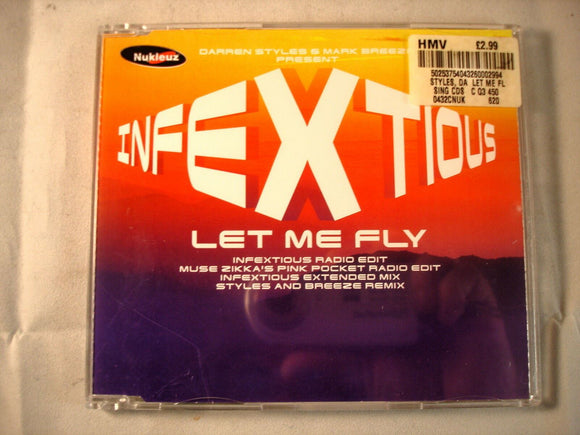 CD Single (B11) - Infextious - Let me fly - 0432CNUK