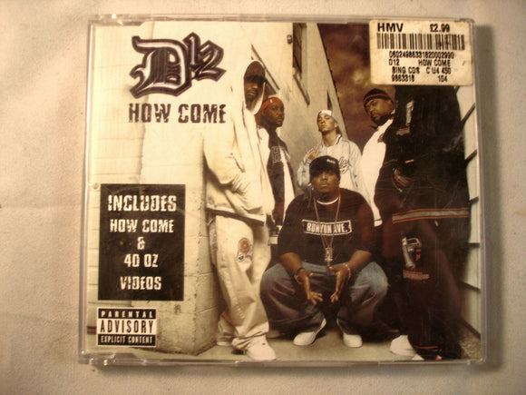 CD Single (B11) - D12 - How come - 9863316