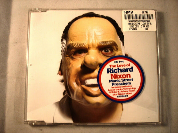 CD Single (B12) - Manic street preachers - The love of Richard Nixon - 675342 2