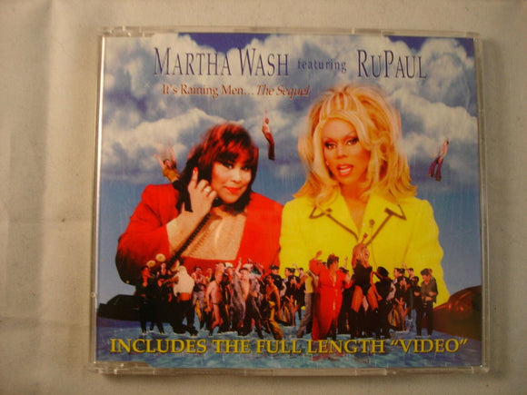 CD Single (B12) - Martha Wash Rupaul - It's raining men - 74321 55541 2