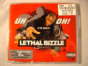 CD Single (B12) - Lethal Bizzle - Uh oh I'm back - JAD5033613