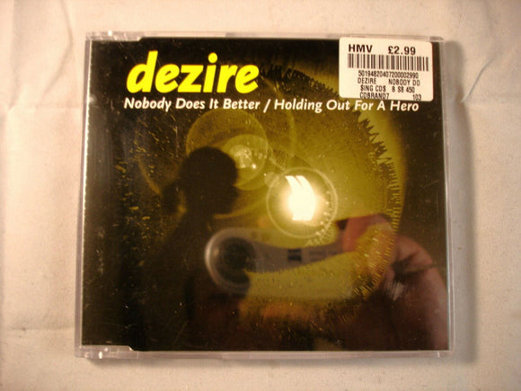 CD Single (B12) - Dezire - Nobody does it better - CDbrand7