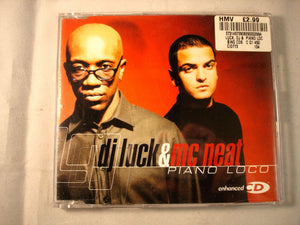 CD Single (B12) - DJ Luck and MC Neat - Piano Loco - CID 773