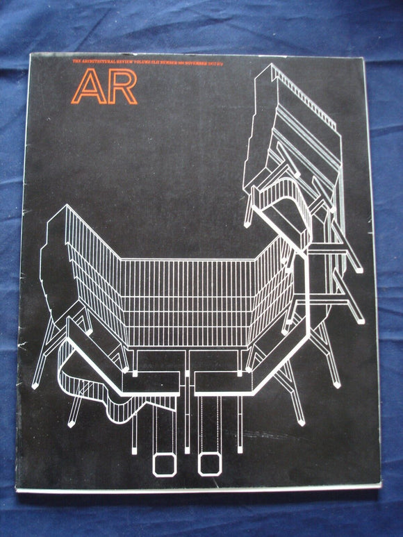 AR - Architectural review - Nov 1972 - Florey Stirling - Piccadilly Circus