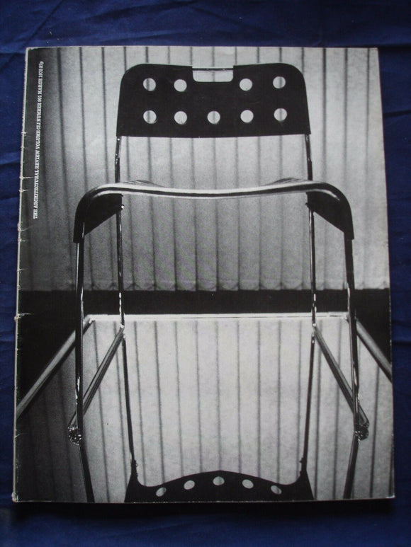 AR - Architectural review - Mar 1972 -  Niemeyer Paris - Furniture survey