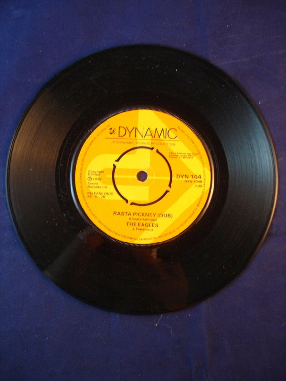 7'' Single Vinyl Reggae - Eagles ‎– Rasta Pickney - DYN104