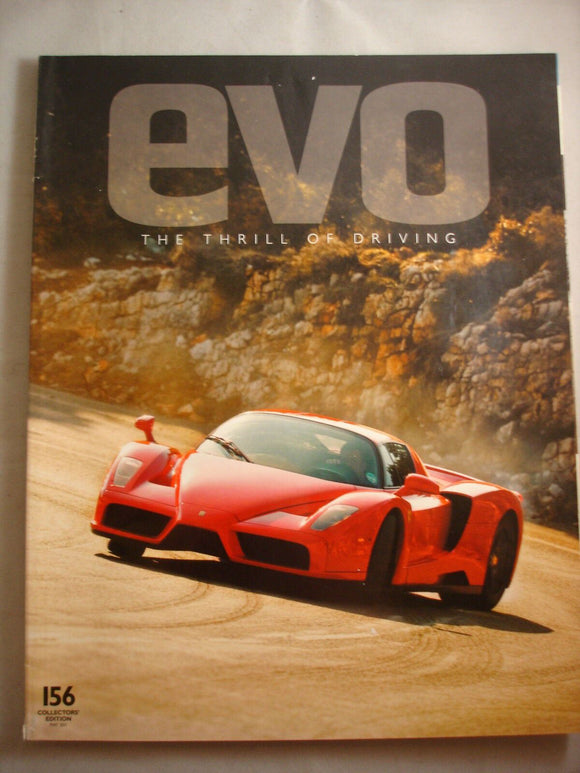 Evo Magazine # 156 - Audi RS3 - Focus RS - Impreza - CSL - M3 - Vantage Virage