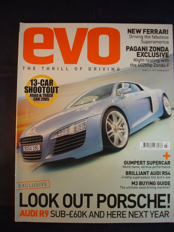 Evo Magazine issue # July 2005 - Rs4 - BMW M3 buying guide