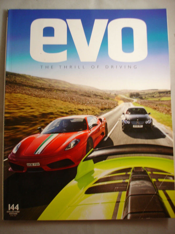Evo Magazine # 144 - Ferrari GTO - Caparo -