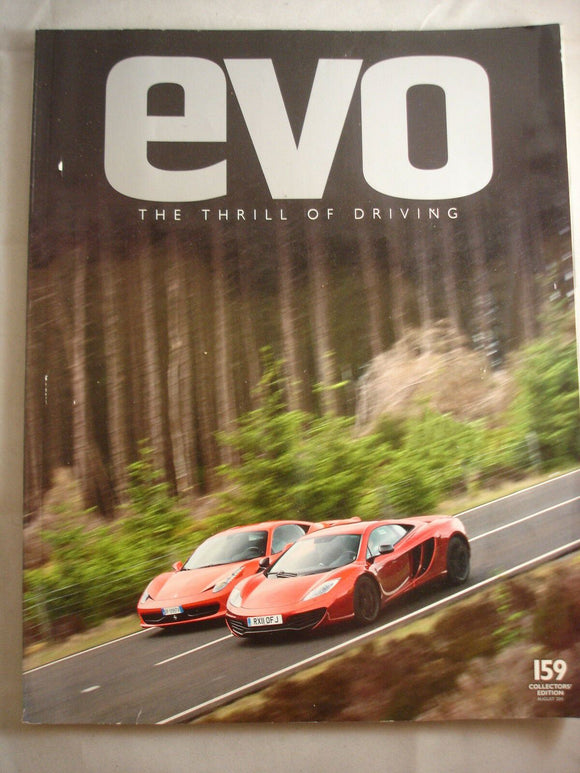 Evo Magazine # 159 - Mclaren - 458 - 911 - BMW M6 Buying guide