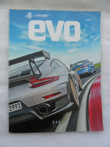 Evo Magazine issue # 243 - 911 GT2 RS - RS3 - M2 - Bentley - M3 Guide