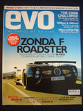 Evo Magazine # Feb 2009 - Zonda F - SLR - Astra VXR -