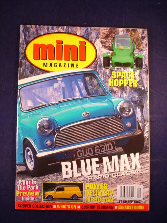 Mini  magazine # September 1997 - Turbo Van - Cooper collection