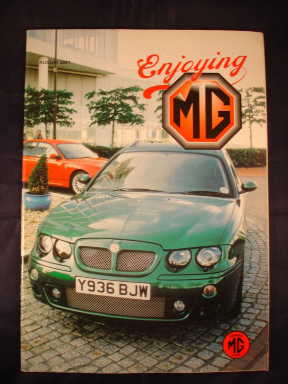 (B1) Enjoying MG Magazine - August 2001