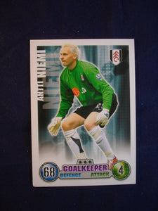 Match Attax - football card -  2007/08 - Fulham - Antii Niemi