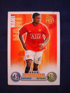 Match Attax - football card -  2007/08 - Man Utd - Nani