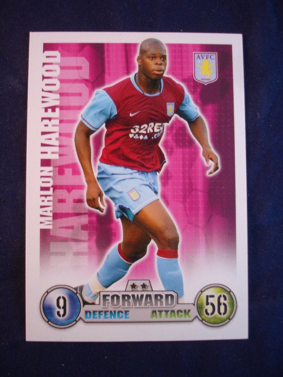 Match Attax - football card -  2007/08 - Aston Villa - Marlon Harewood
