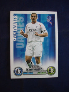 Match Attax - football card -  2007/08 - Bolton Wanderer - Kevin Davies