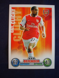 Match Attax - football card -  2007/08 - Arsenal - Gael Clichy