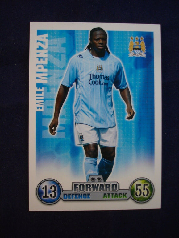 Match Attax - football card -  2007/08 - Man City - Emile Mpenza